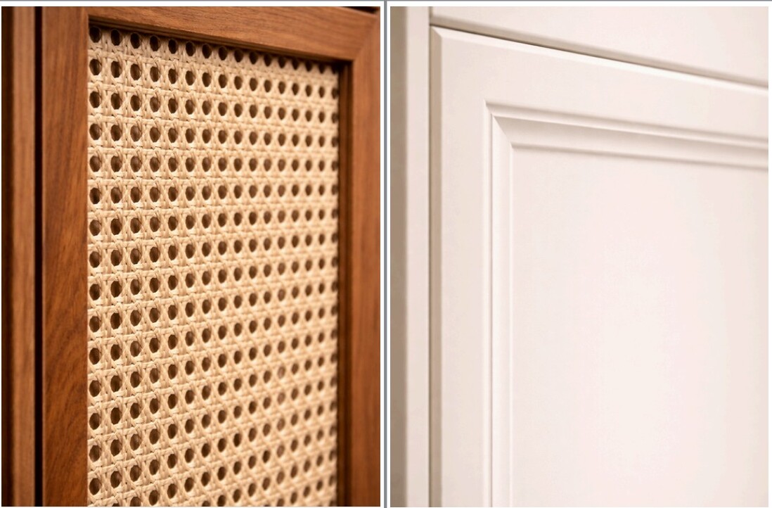 Membrane shutter finish