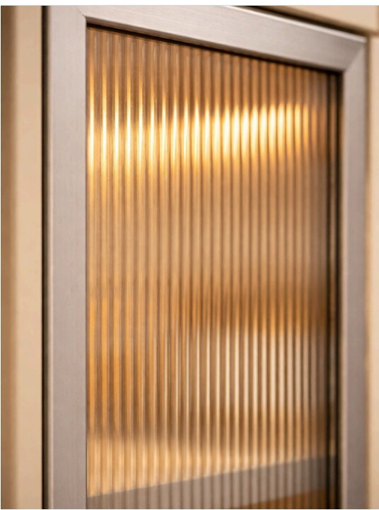 Metal finish shutter finish